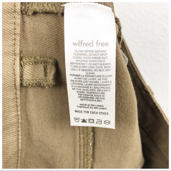 NWT‎ Wilfred Free TwoStep Jeans in Brown Size 10 - Picture 8 of 10